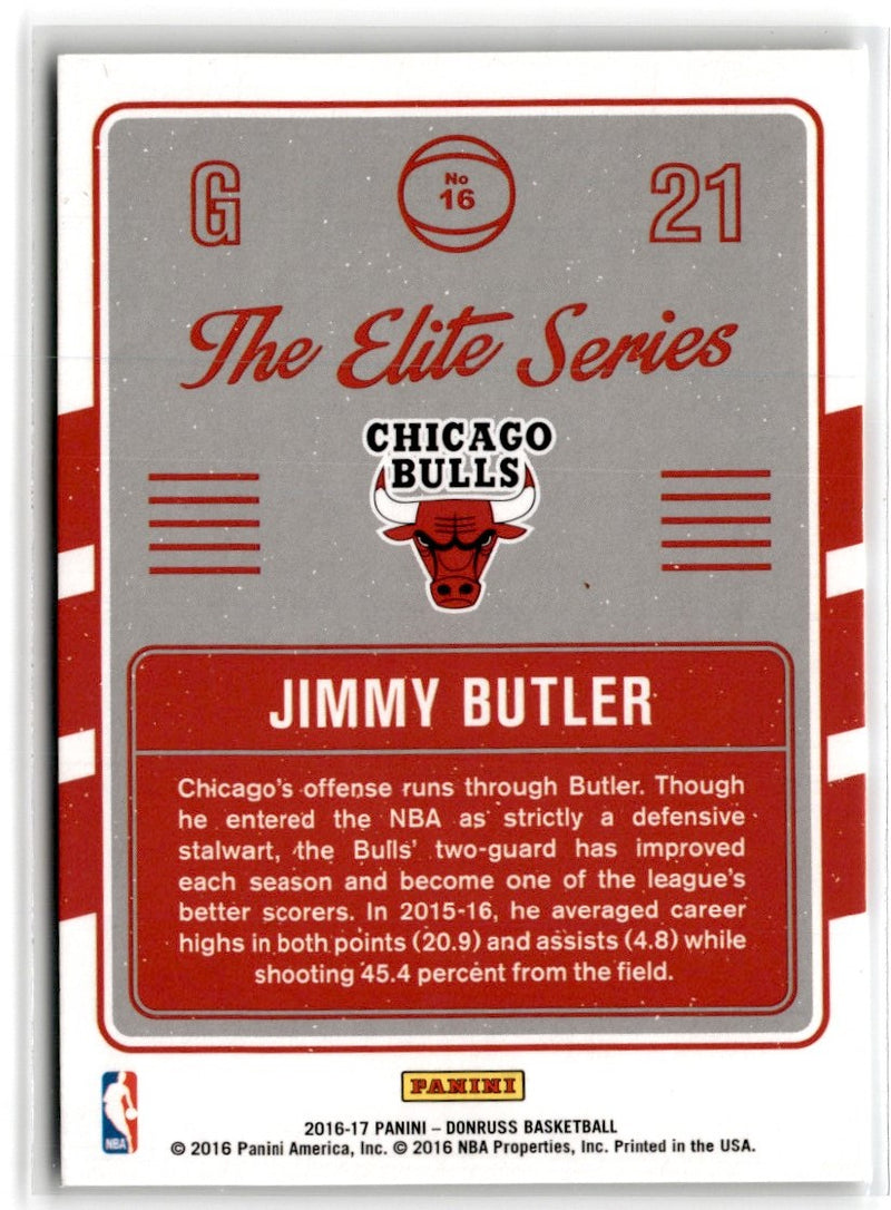 2016 Donruss The Elite Series Jimmy Butler