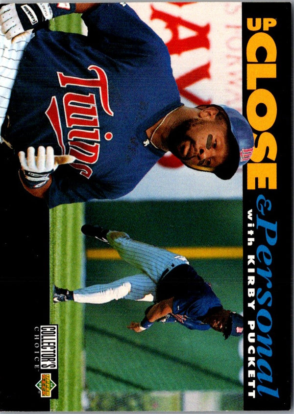 1994 Collector's Choice Kirby Puckett #638