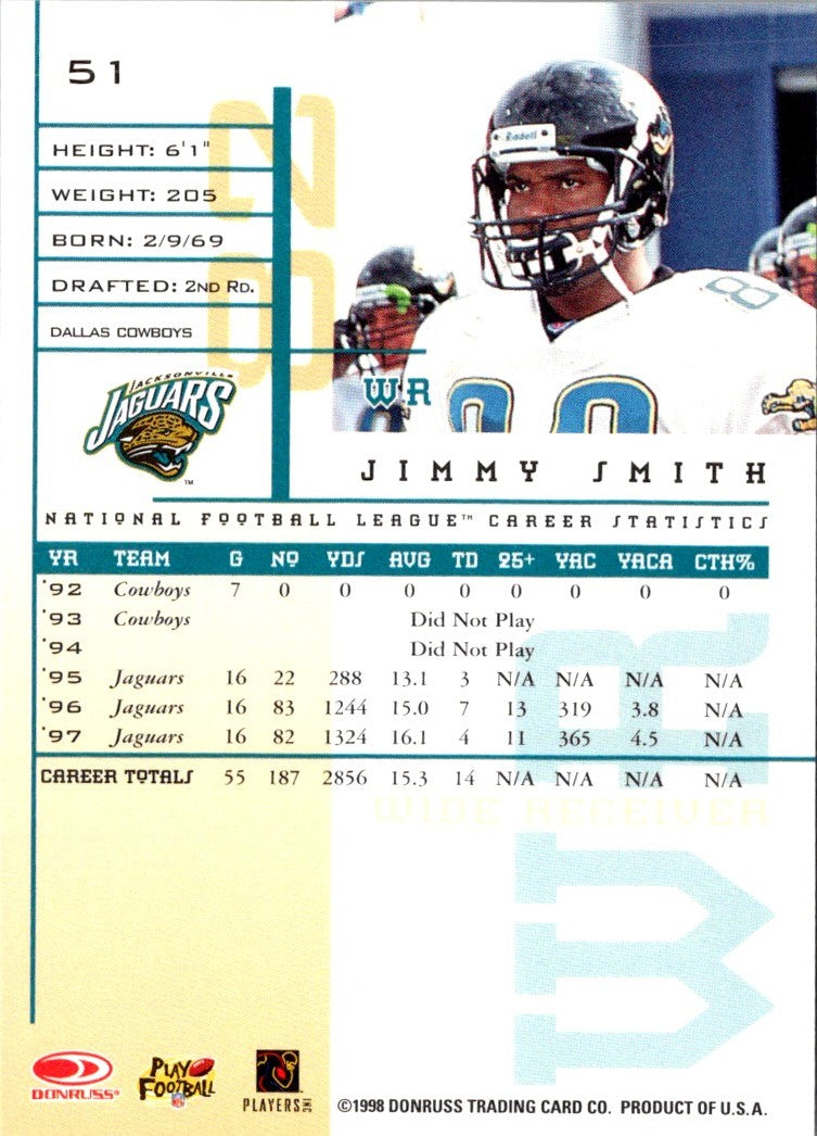 1998 Leaf Rookies & Stars Jimmy Smith