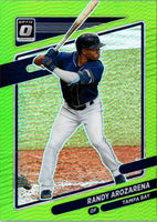 2021 Donruss Optic Lime Green Randy Arozarena #143