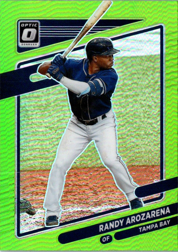 2021 Donruss Optic Lime Green Randy Arozarena #143