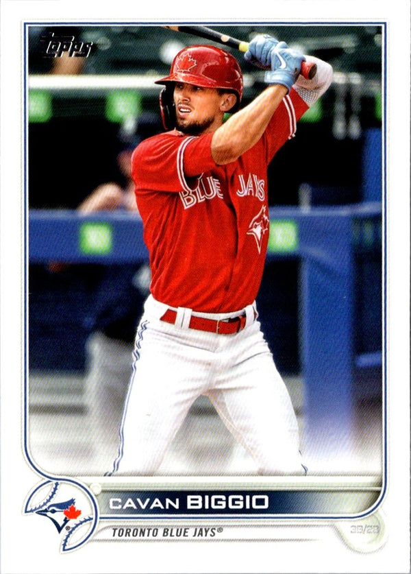 2022 Topps Blue Cavan Biggio #591