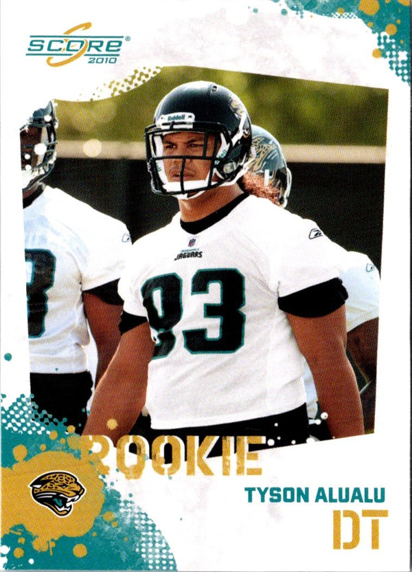 2010 Score Tyson Alualu #327 Rookie