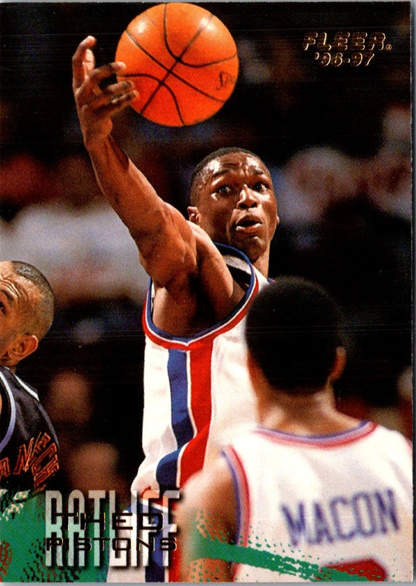 1996 Fleer European Theo Ratliff #33