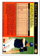 1997 Topps Scott Karl