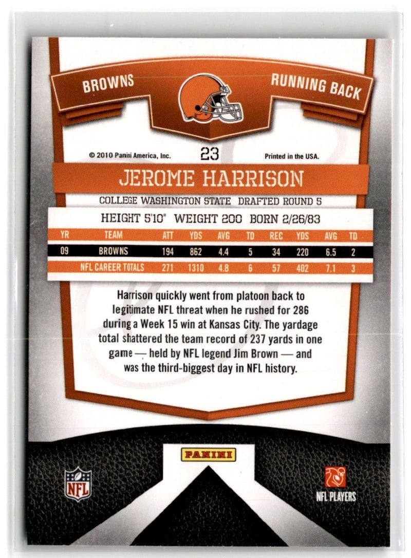 2010 Donruss Elite Jerome Harrison