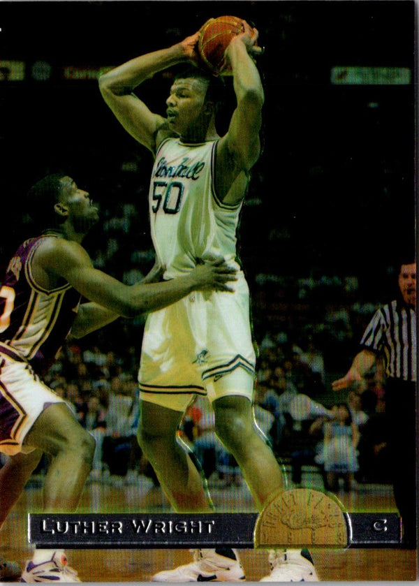 1993 Classic Draft Picks Chromium Stars Luther Wright #DS35