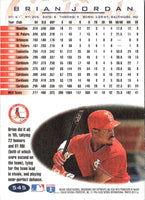 1996 Fleer Brian Jordan #545