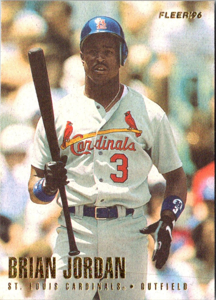 1996 Fleer Brian Jordan
