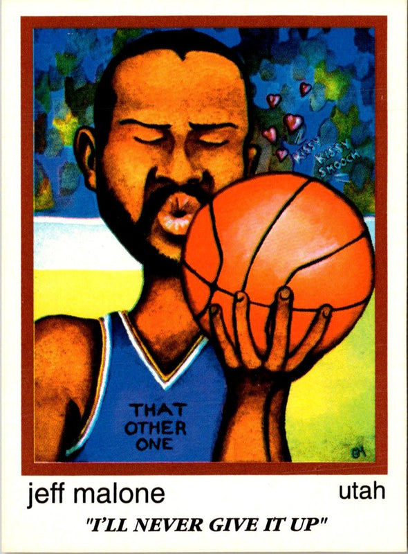 1993 First Amendment Publishing Skinnies Jeff Malone #89