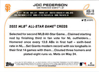 2022 Topps Update 2022 MLB All-Star Game Blue Joc Pederson #ASG-18
