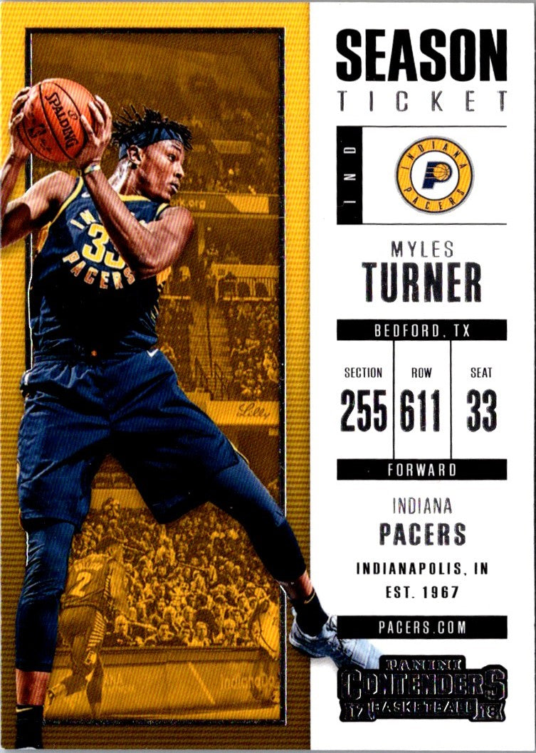 2017 Panini Myles Turner