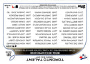 2022 Topps Toronto Talent