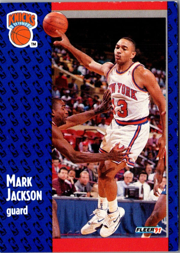 1991 Fleer Mark Jackson #137