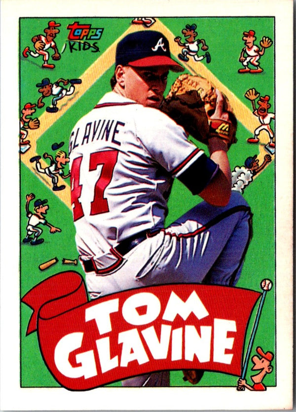 1992 Topps Kids Tom Glavine #34