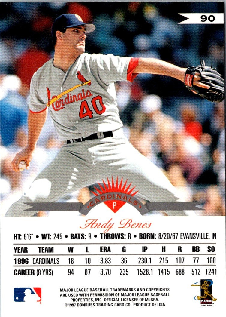 1997 Leaf Andy Benes