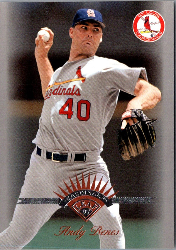 1997 Leaf Andy Benes #90