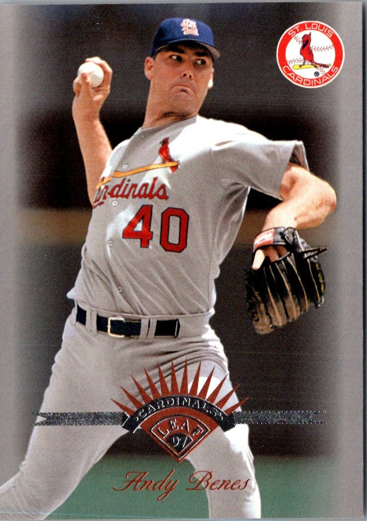 1997 Leaf Andy Benes