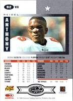 1999 Leaf Certified Reidel Anthony #92