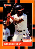 1988 Donruss Baseball's Best Ivan Calderon #25