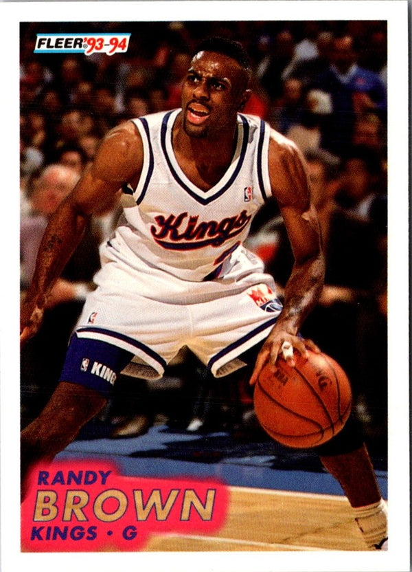 1993 Fleer Randy Brown #369