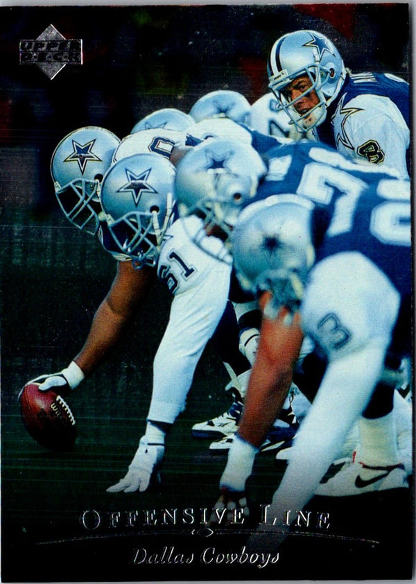 1996 Upper Deck Silver Cowboys Offensive Line #28