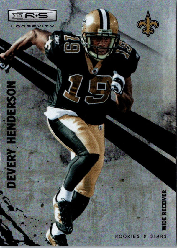 2010 Panini Rookies & Stars Devery Henderson #90