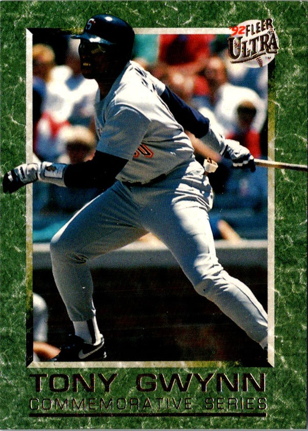 1992 Ultra Tony Gwynn Commemorative Series Tony Gwynn #10