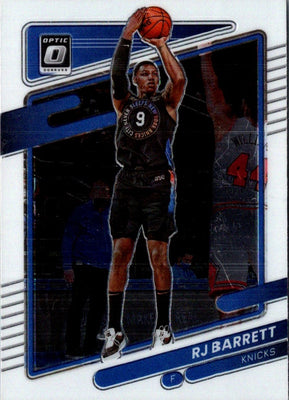 2021 Donruss Optic Blue RJ Barrett #63