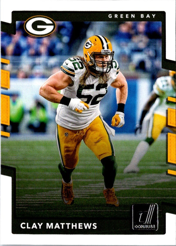 2017 Donruss Press Proof Green Clay Matthews #103