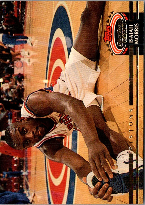 1992 Stadium Club Isaiah Morris #345 Rookie