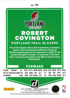 2021 Donruss Holo Red and Gold Laser Robert Covington #31