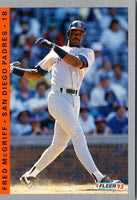 1993 Fleer Fred McGriff #143