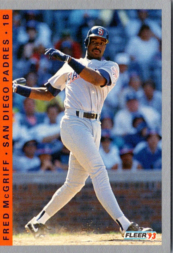 1993 Fleer Fred McGriff #143