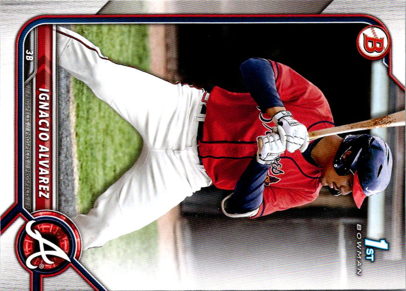 2022 Bowman Draft Baseball Ignacio Alvarez