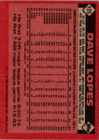 1986 Topps Dave Lopes #125