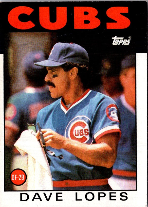 1986 Topps Dave Lopes #125