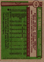 1976 Topps Jerry Terrell #159