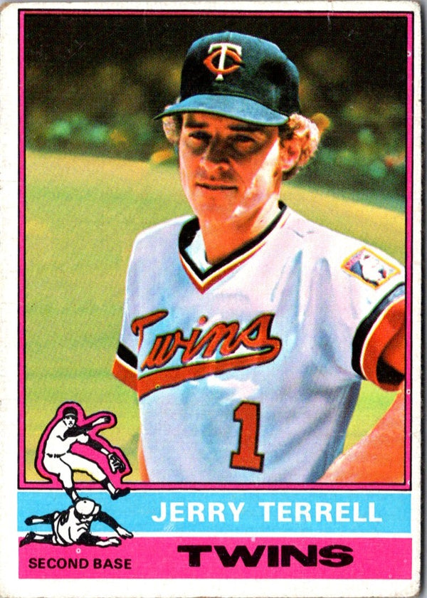 1976 Topps Jerry Terrell #159