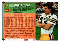 1994 Topps Chris Jacke #257
