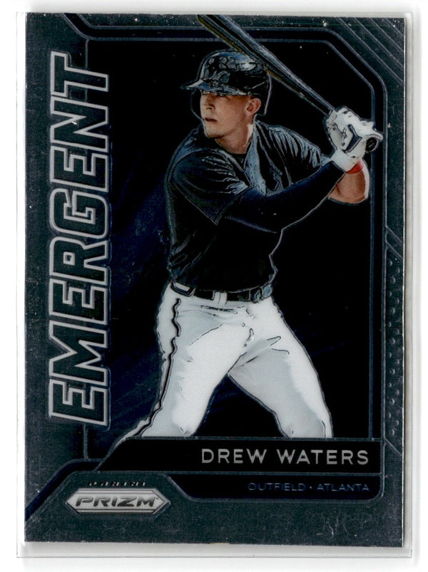 2021 Panini Prizm Emergent Drew Waters #EM3