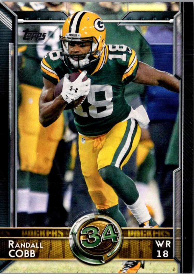 2015 Topps Super Bowl 50 Factory Set Randall Cobb