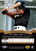 1995 SP Top Prospects Dante Powell #148