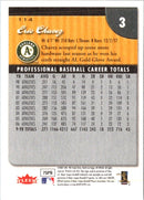 2007 Fleer Eric Chavez