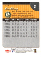 2007 Fleer Eric Chavez #114A