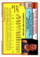 1992 Topps Gold Victor Alexander #316