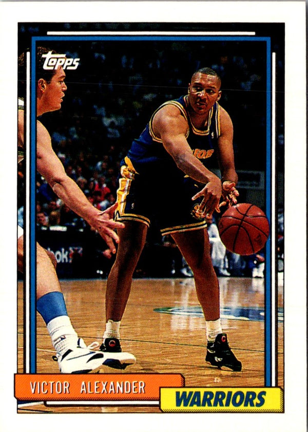 1992 Topps Gold Victor Alexander #316
