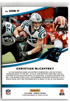 2019 Donruss Dominators Christian McCaffrey #DOM-17