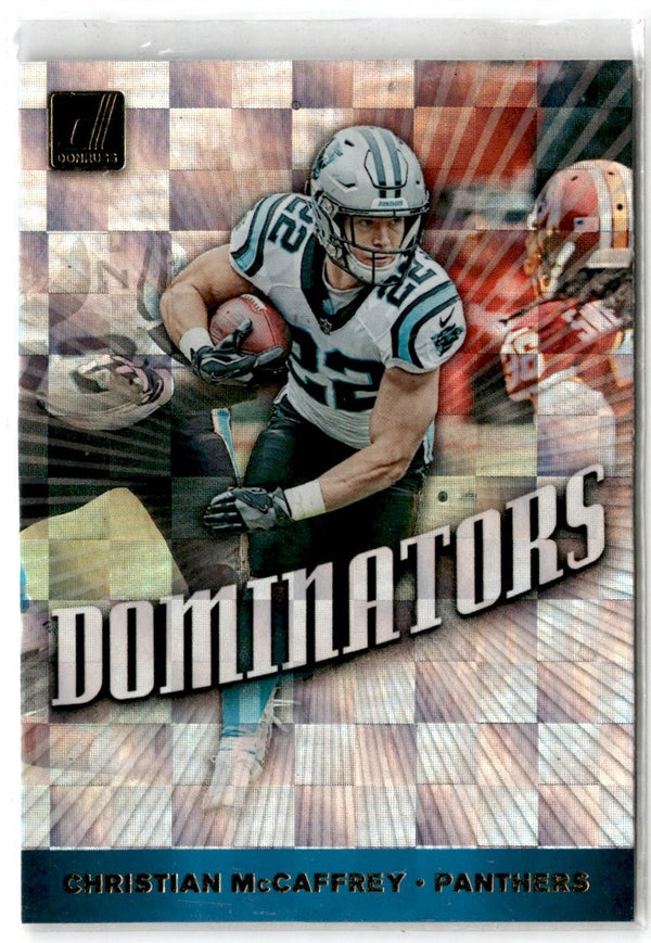 2019 Donruss Dominators Christian McCaffrey #DOM-17