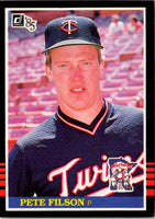 1985 Donruss Pete Filson #607